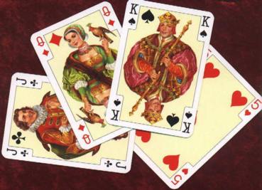 Fancy Austrian playing cards