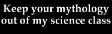 anti creationist sticker